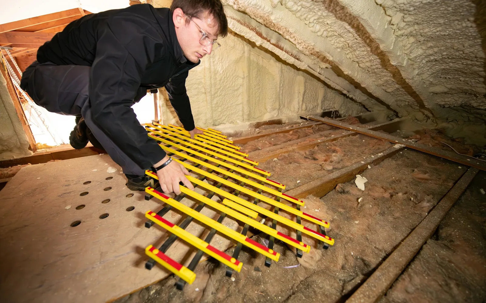 Termite inspection being carried out in a Melbourne home